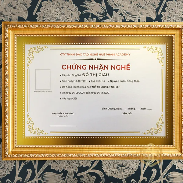 KHUNG BẰNG HỌC VIÊN