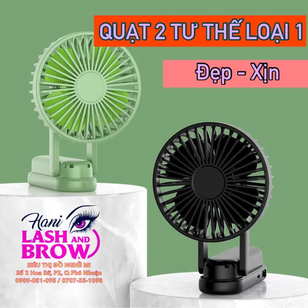 QUẠT 2 TƯ THÊ NẰM - NGỒI