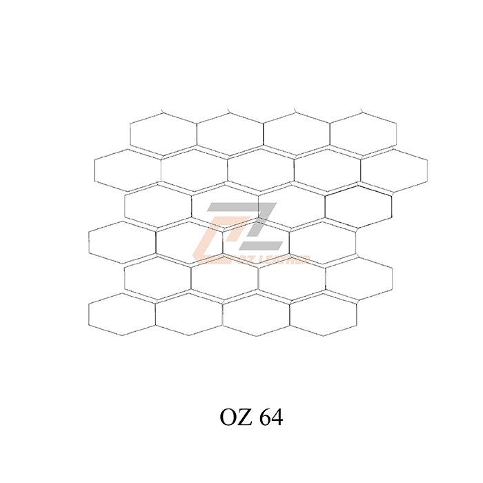 Họa tiết hình lục giác OZ 64 - Đảm bảo mang lại sự sang trọng cho xe Họa tiết hình lục giác OZ 64 - Đảm bảo mang lại sự sang trọng cho xe
