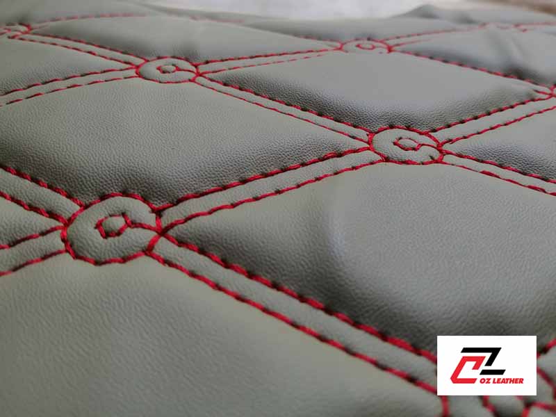 Vật liệu da PVC chống thấm, chống trầy xước và vệ sinh dễ dàng Vật liệu da PVC chống thấm, chống trầy xước và vệ sinh dễ dàng