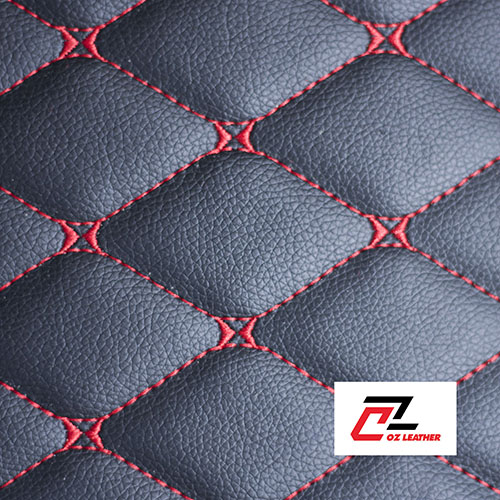 Chống cháy khá tốt từ mẫu vải lót sàn da PVC sần OZ Leather Chống cháy khá tốt từ mẫu vải lót sàn da PVC sần OZ Leather