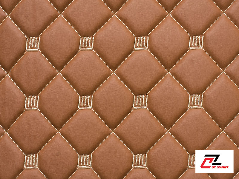 Vật liệu ốp trần Ốp trần da PVC hình vuông nhẵn cam chỉ vàng Vật liệu ốp trần Ốp trần da PVC hình vuông nhẵn cam chỉ vàng