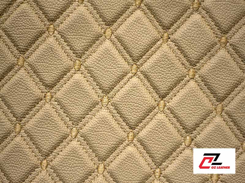 Chống cháy khá tốt từ mẫu vải ốp trần da PVC sần, có vân Chống cháy khá tốt từ mẫu vải ốp trần da PVC sần, có vân