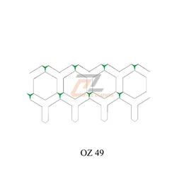 Họa Tiết Lục Giác 2 Đường Chỉ - OZ 49