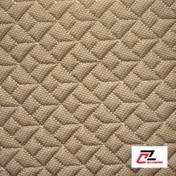 Da PVC đa giác cacbon kem chỉ kem