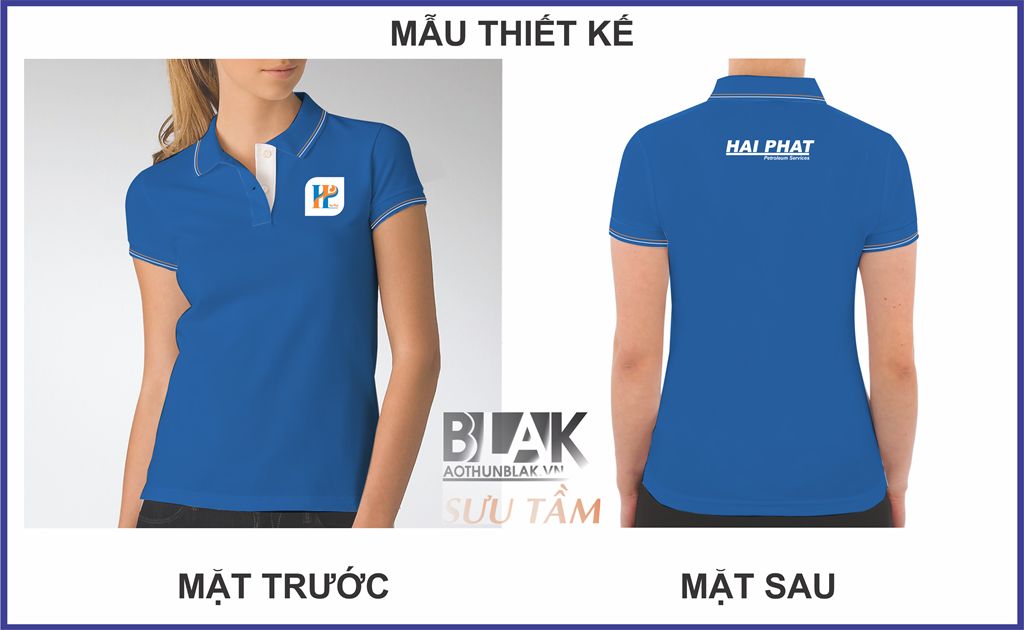 Mẫu thiết kế áo thun đồng phục Hải Phát