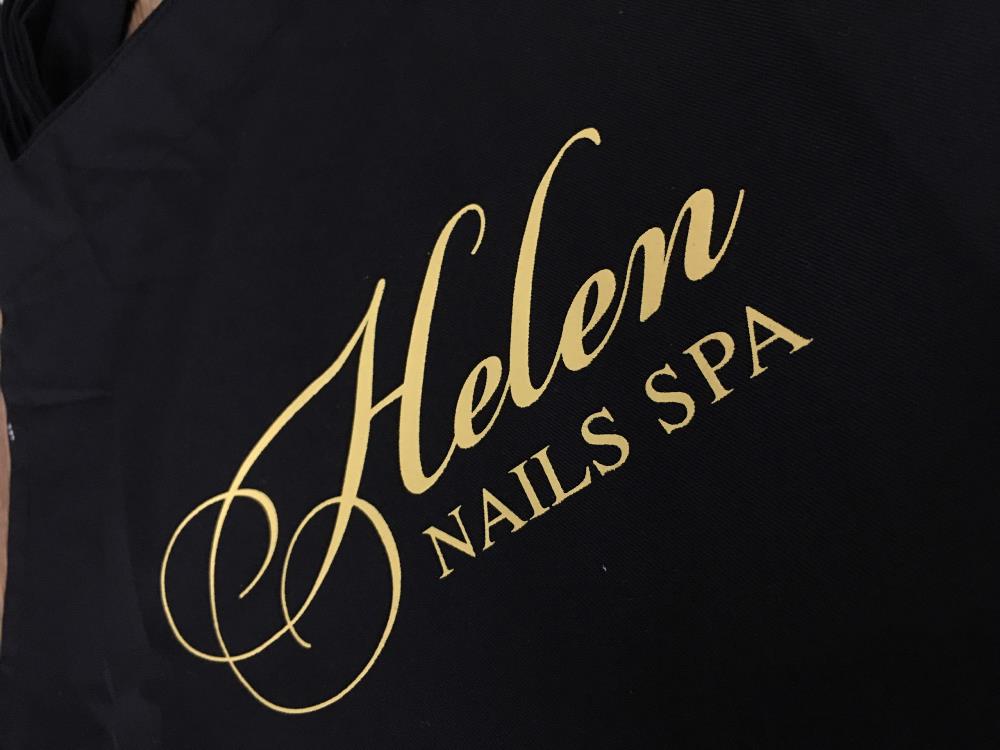 Tạp dề Hallen nails Spa 2022