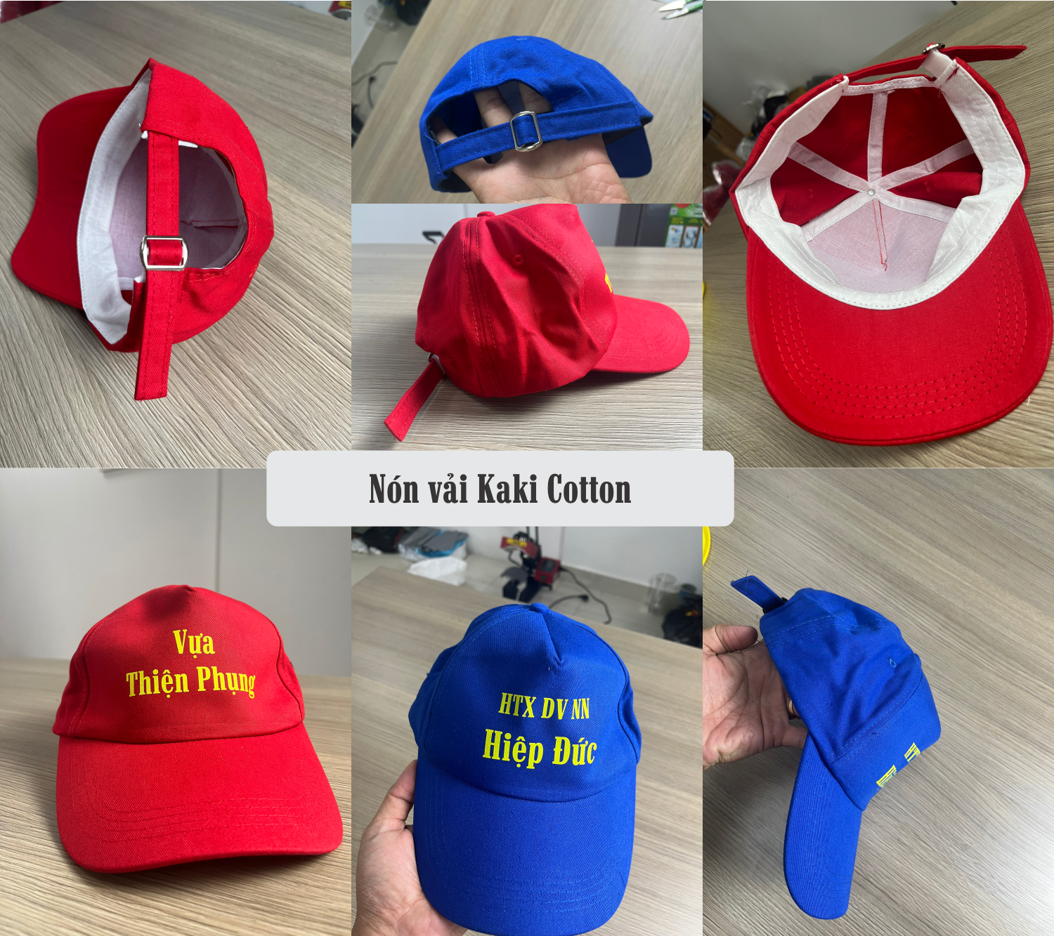 Nón ka ki - In PET - Thiện Phụng