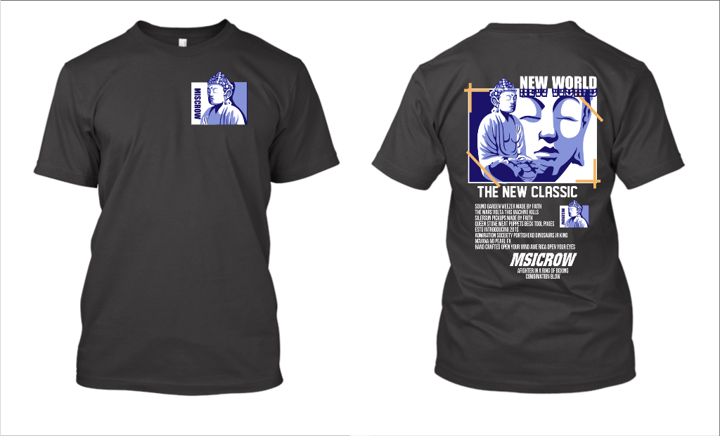 Mẫu thiết kế áo thun in hình Phật Tổ Như Lai - Mẫu 2