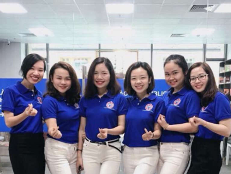 Mẫu áo phông đồng phục văn phòng