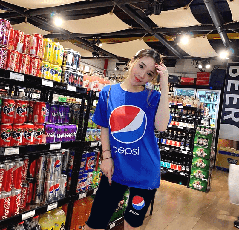 Mẫu in áo thun cổ tròn