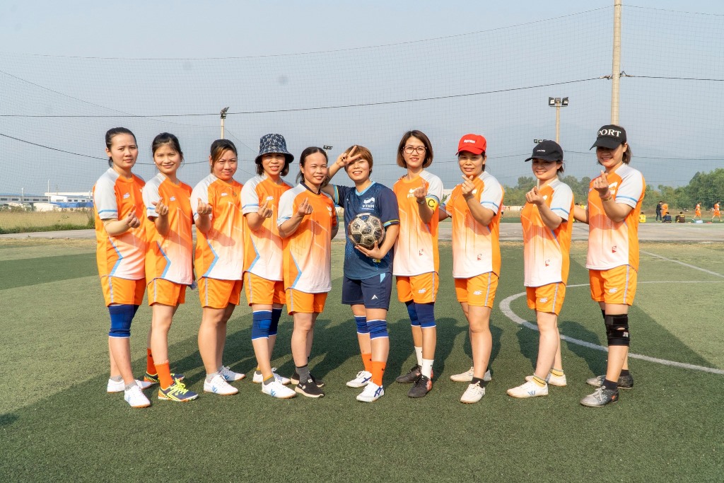 Mẫu áo đá banh công ty Tập đoàn Vitto - Hoàn Mỹ - Hình 1