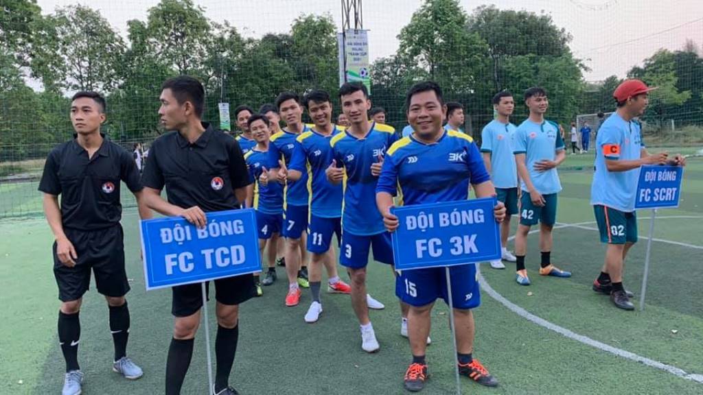 Mẫu áo đá banh công ty 3K Plus Company - Hình 1