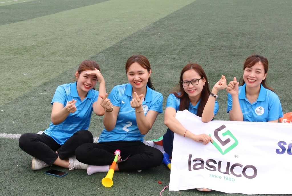 Mẫu áo đá banh công ty Lacuso - Mía đường Lam Sơn - Hình 1