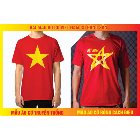 Hình ảnh sản phẩm áo cờ thực tế - Hình 1
