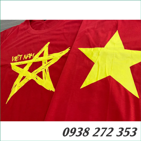 Hình ảnh sản phẩm áo cờ thực tế - Hình 2