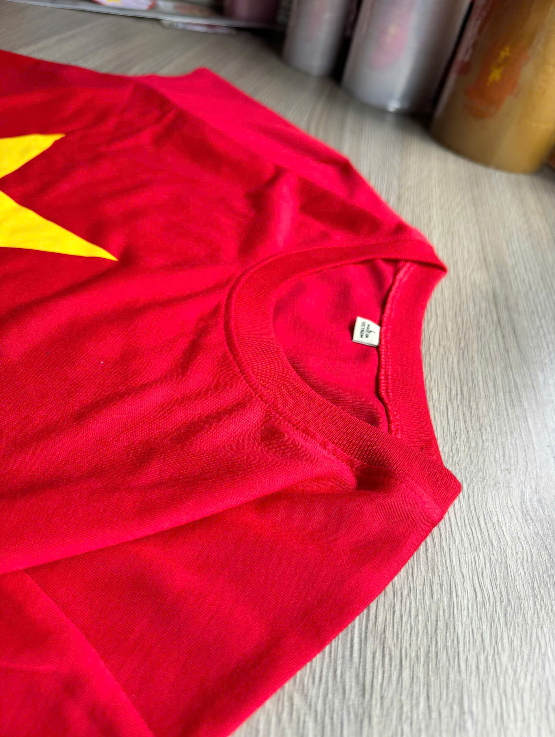 vải áo cờ in hình bản đồ Việt Nam