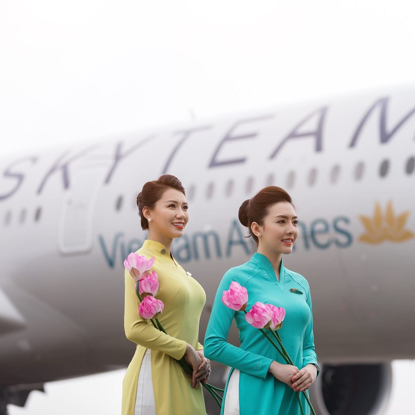 Mẫu đồng phục áo dài thiết kế đẹp