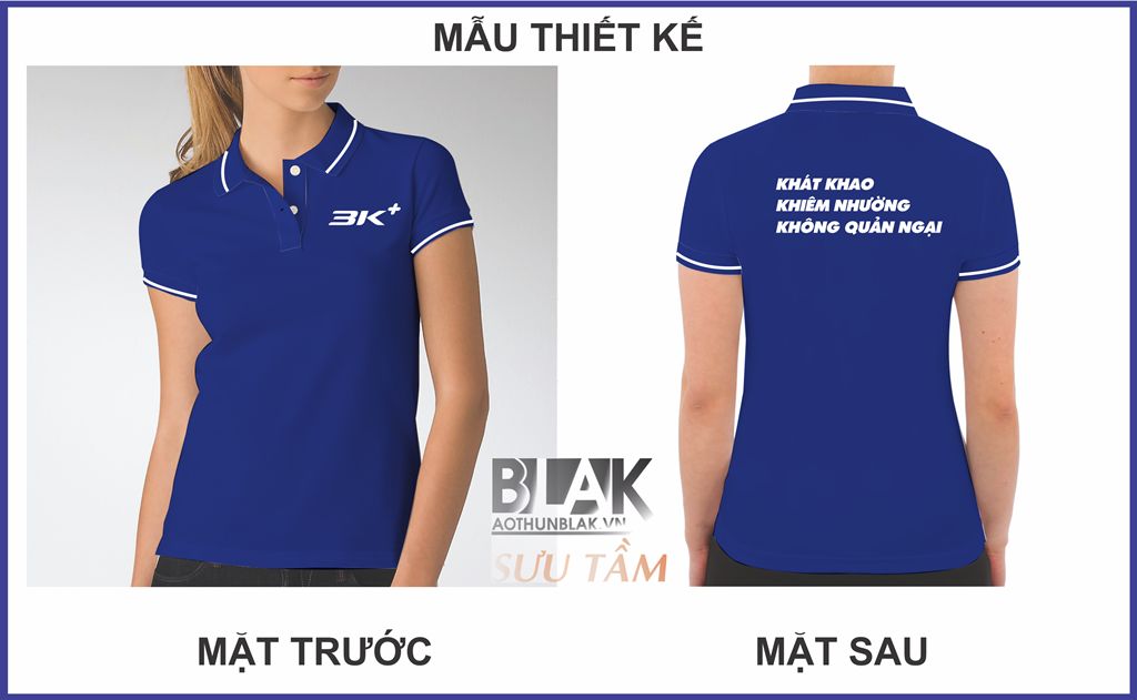 Mẫu áo thun đồng phục nhân viên công ty 3K Plus Company - Hình 1