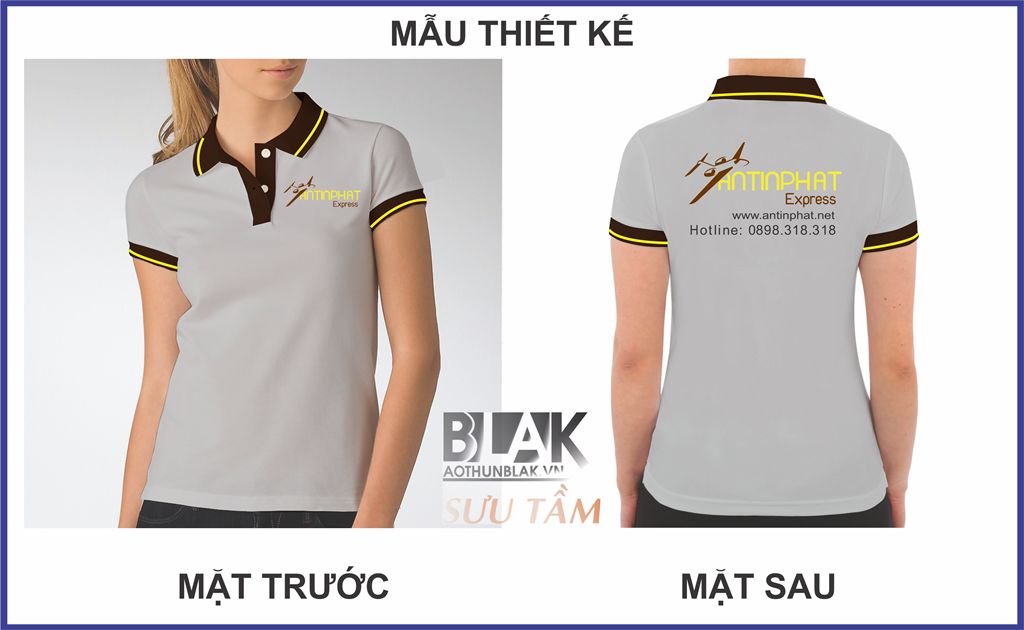 Mẫu thiết kế áo thun đồng phục An Tín Phát Express