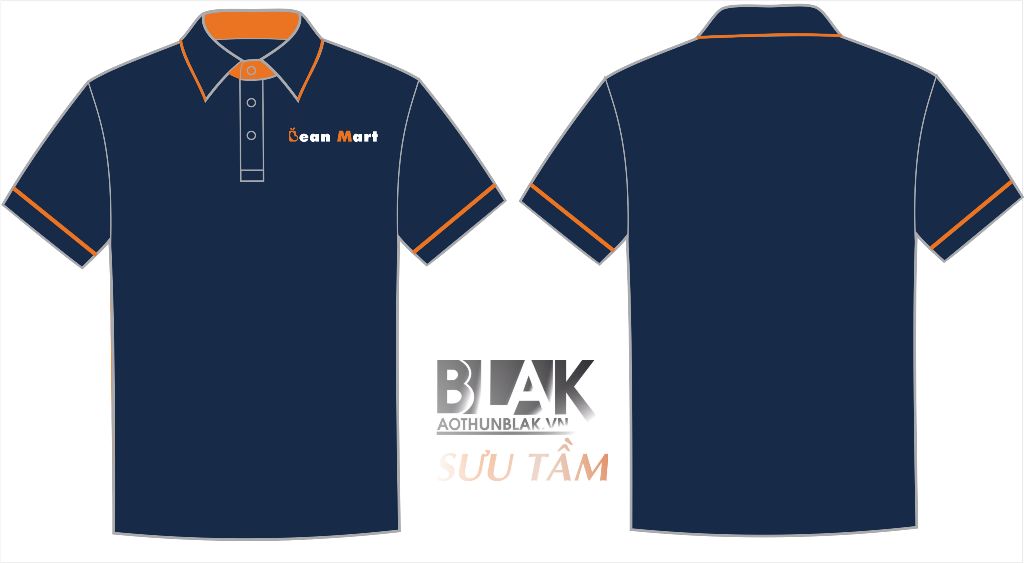 Mẫu thiết kế áo thun đồng phục Bean Mart