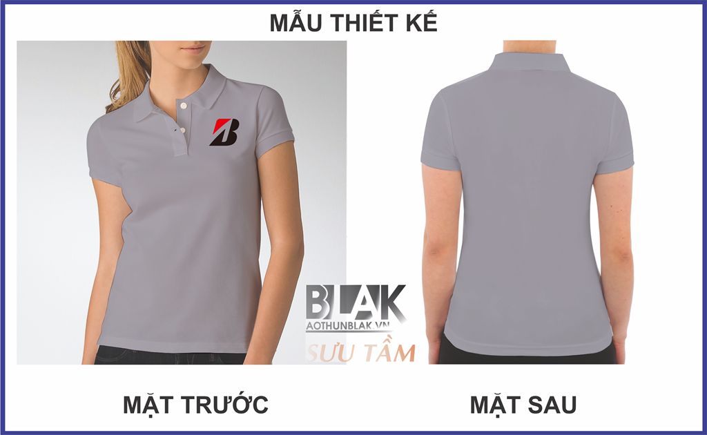 Mẫu áo thun đồng phục công ty Bridgestone Việt Nam - Hình 1