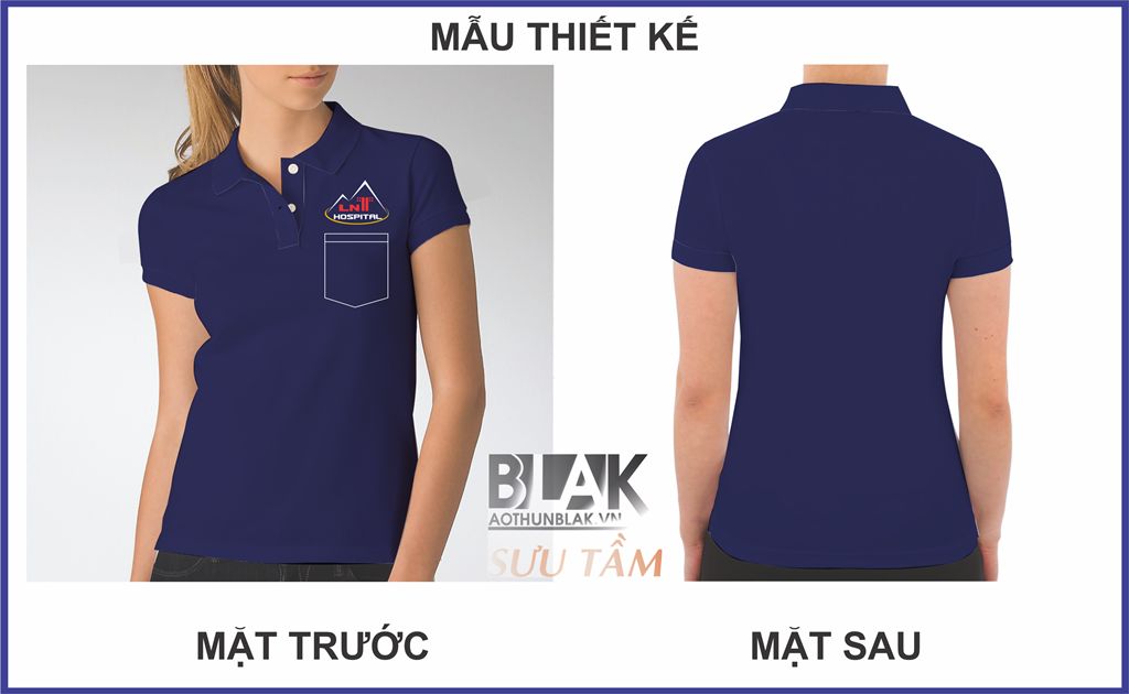 Mẫu thiết kế áo thun đồng phục Bệnh viện Lê Ngọc Tùng