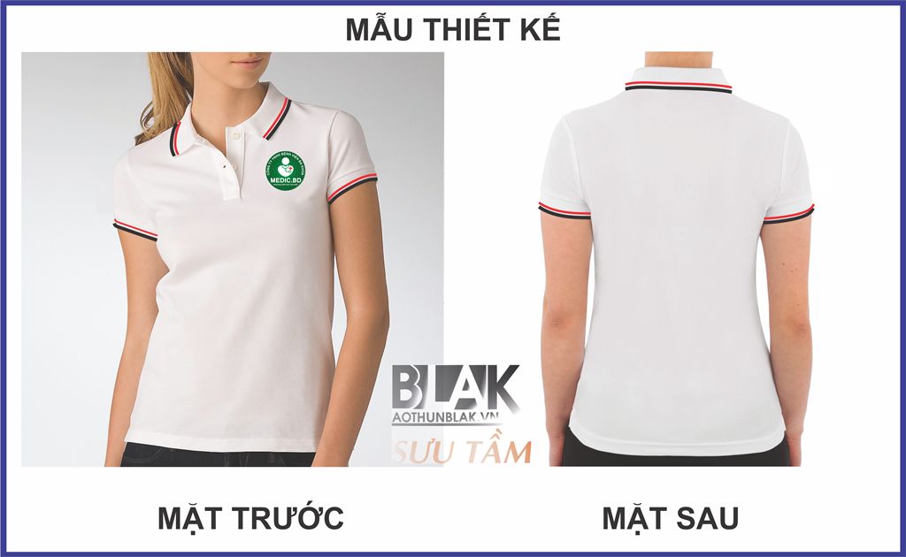 Mẫu thiết kế áo thun đồng phục Bệnh viện Đa khoa Medic Bình Dương