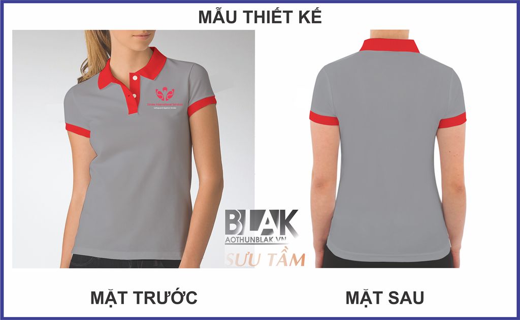 Mẫu thiết kế áo thun đồng phục Bệnh viện Đa khoa Quốc tế SIS Cần Thơ