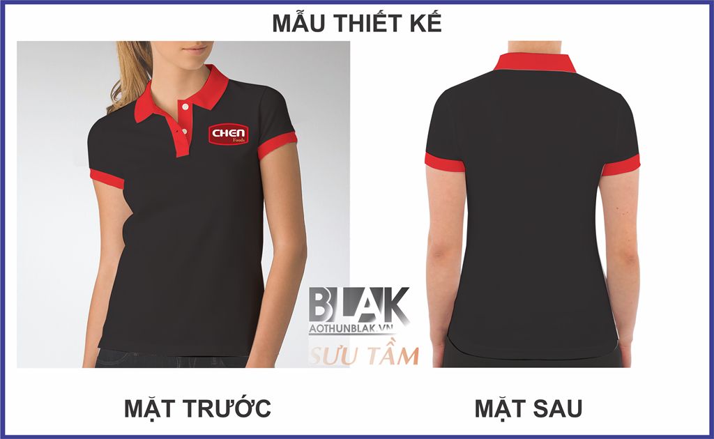 Mẫu thiết kế áo thun đồng phục Chen Foods