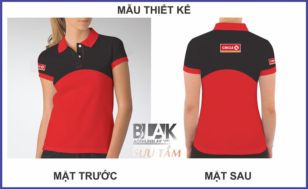 Mẫu thiết kế áo thun đồng phục Circle K