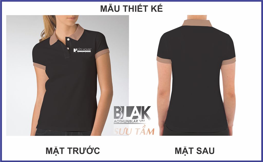 Mẫu thiết kế áo thun đồng phục City House Apartment