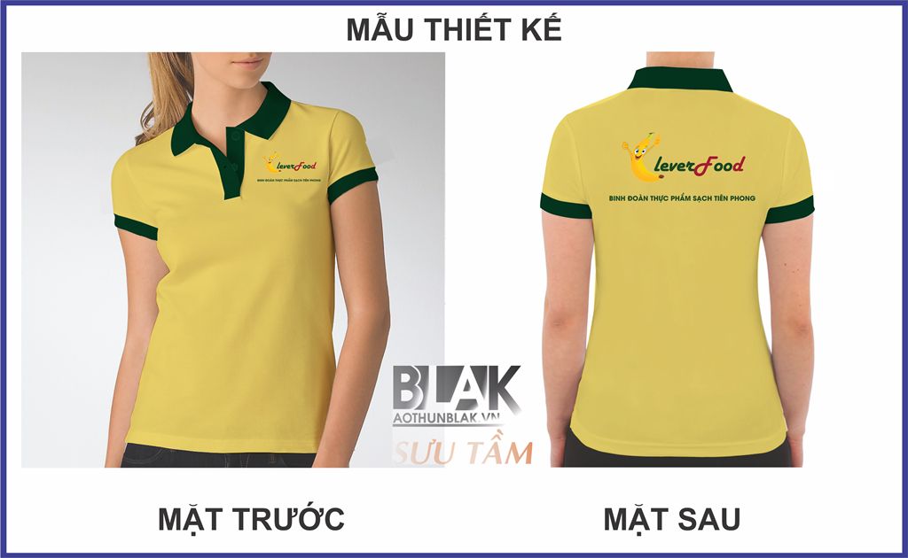 Mẫu thiết kế áo thun đồng phục CleverFood