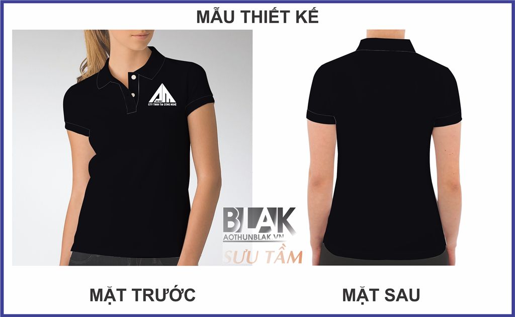 Mẫu thiết kế áo thun đồng phục công ty Công Nghệ Anh Minh