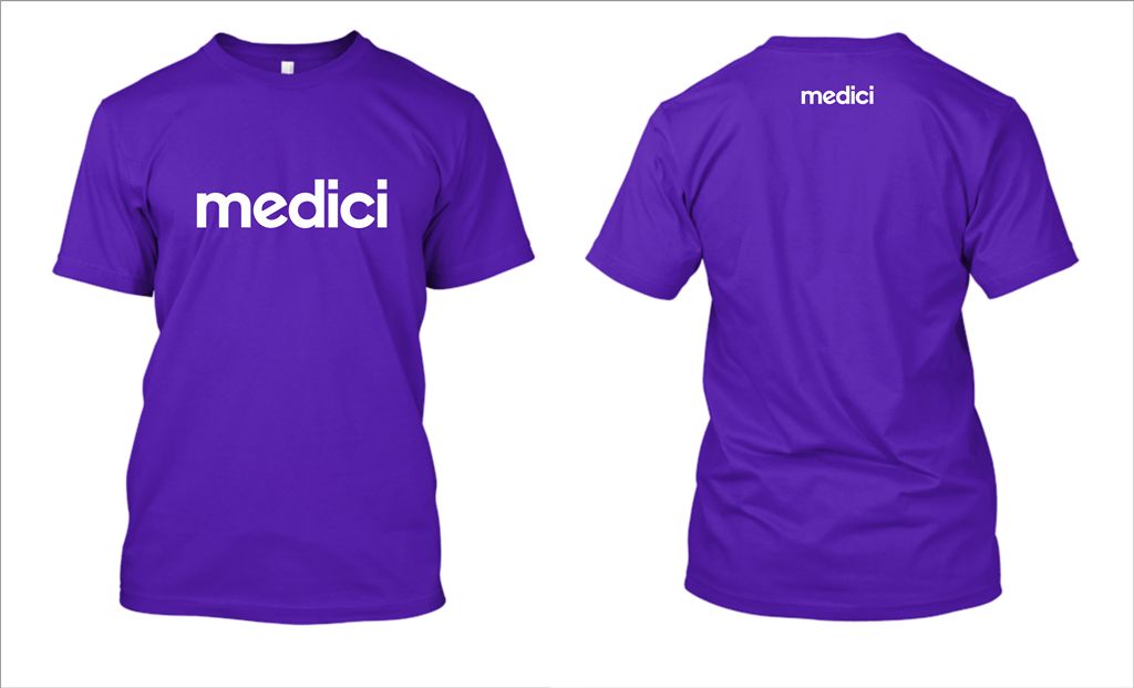 Mẫu thiết kế áo thun đồng phục công ty bảo hiểm Medici