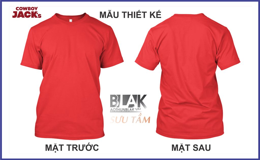 Mẫu thiết kế áo thun đồng phục nhà hàng mới nhất