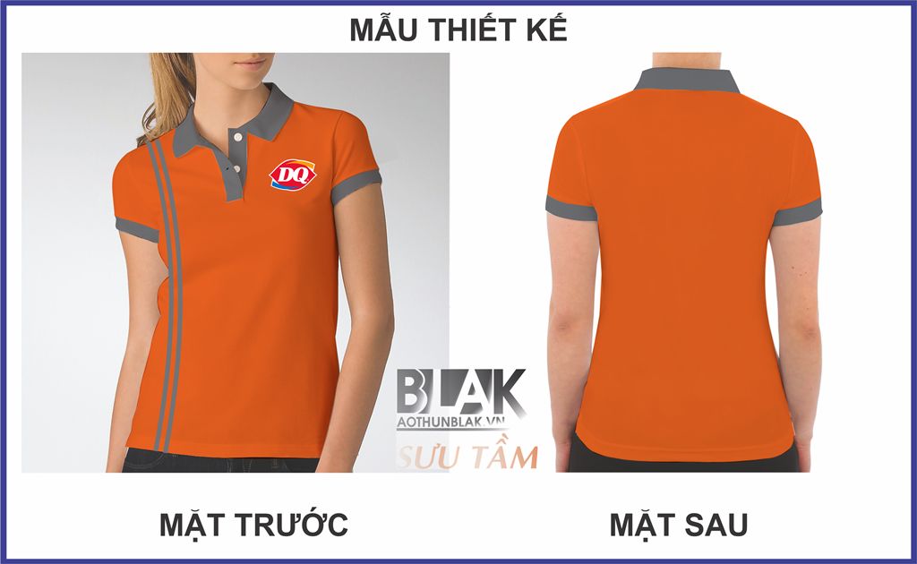 Mẫu thiết kế trang phục nhân viên Dairy Queen