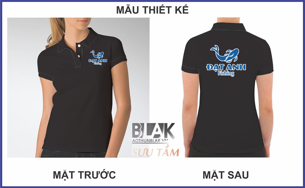 Mẫu thiết kế áo thun đồng phục Đạt Anh Fishing
