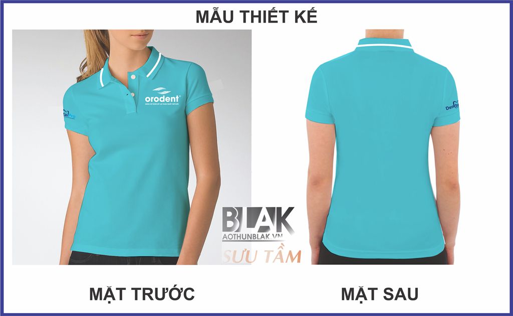 Mẫu thiết kế áo thun đồng phục công ty Dental – Pro Vietnam