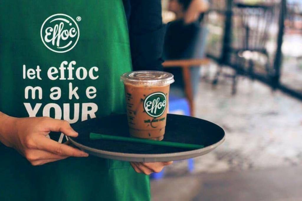 Mẫu tạp dề đồng phục tại Effoc Coffee - Hình 2