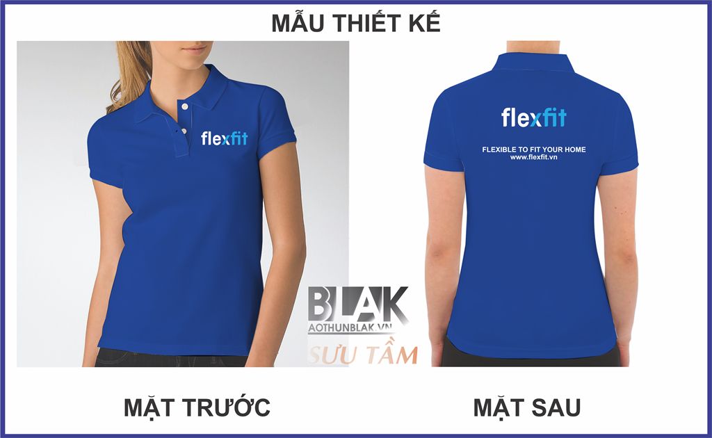 Mẫu thiết kế áo thun đồng phục Flexfit