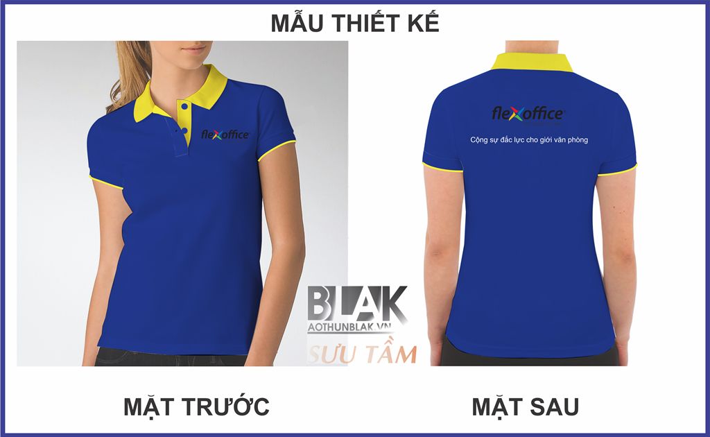 Mẫu thiết kế áo thun đồng phục Flexoffice