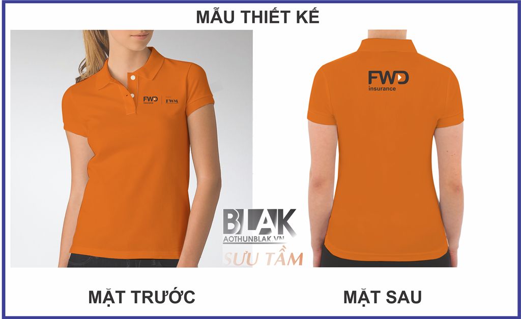 Mẫu thiết kế áo thun đồng phục công ty FWM Việt Nam