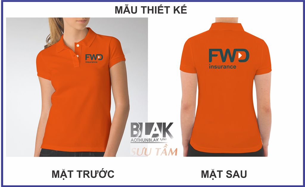 Mẫu thiết kế áo thun đồng phụ FWD Việt Nam - Mẫu 1