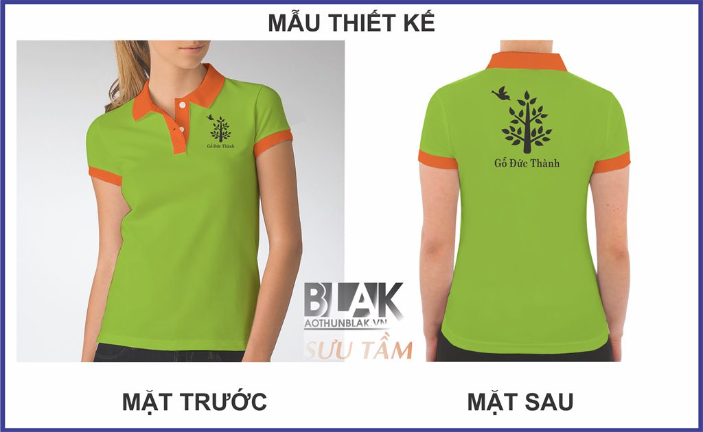 Mẫu thiết kế áo thun đồng phục công ty Gỗ Đức Thành