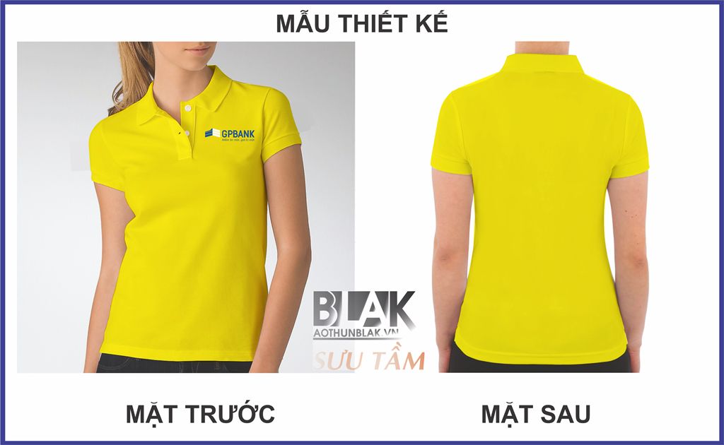 Mẫu thiết kế áo thun đồng phục GPBank