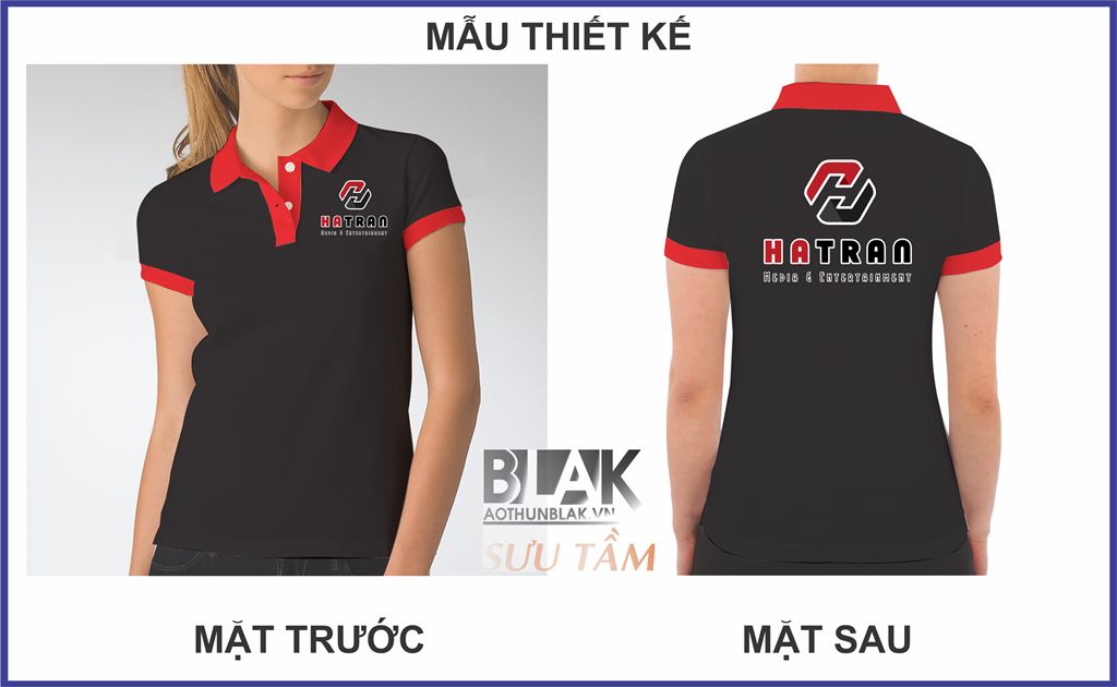 Mẫu thiết kế áo thun đồng phục HaTran Event