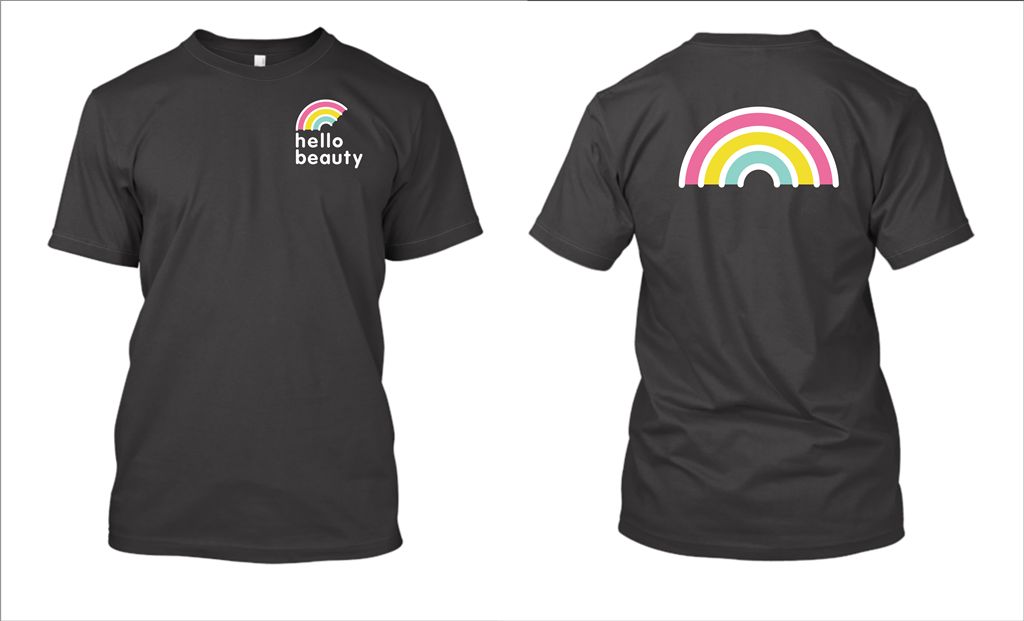 Mẫu thiết kế áo thun đồng phục Hello Beauty
