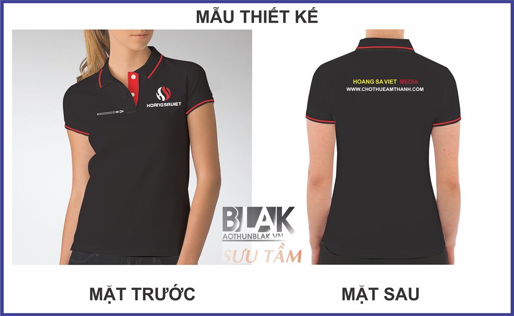 Mẫu thiết kế áo thun đồng phục Hoàng Sa Việt