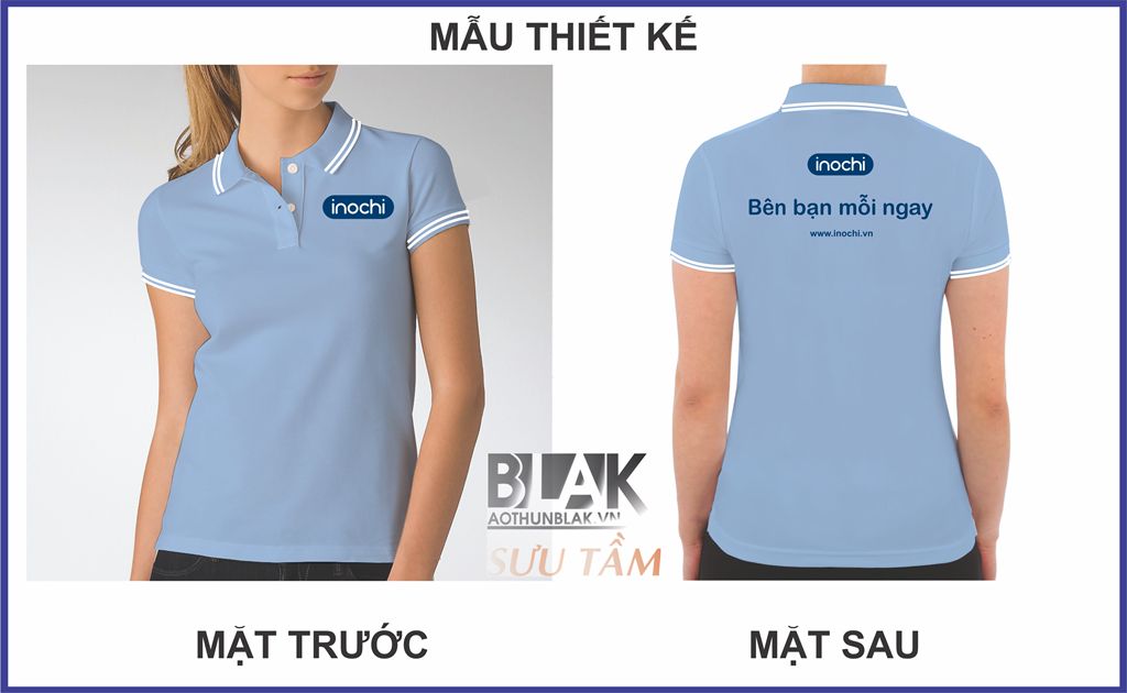 Mẫu thiết kế áo thun đồng phục Inochi